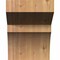 Ekena Millwork Mediterranean Rough Sawn Corbel, Western Red Cedar, 6"W x 8"D x 8"H COR06X08X08MED00RWR - alternate 4